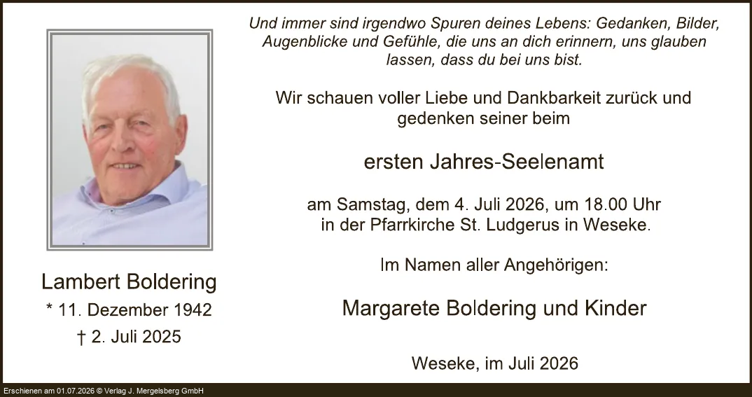 Traueranzeige