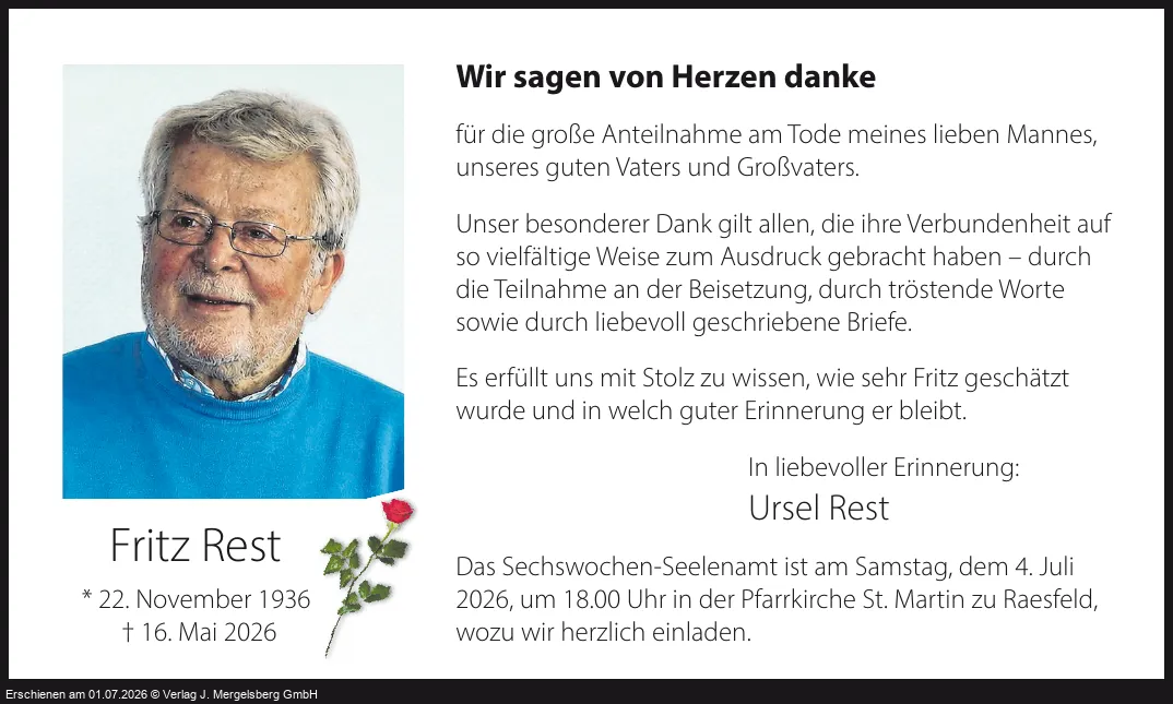 Traueranzeige