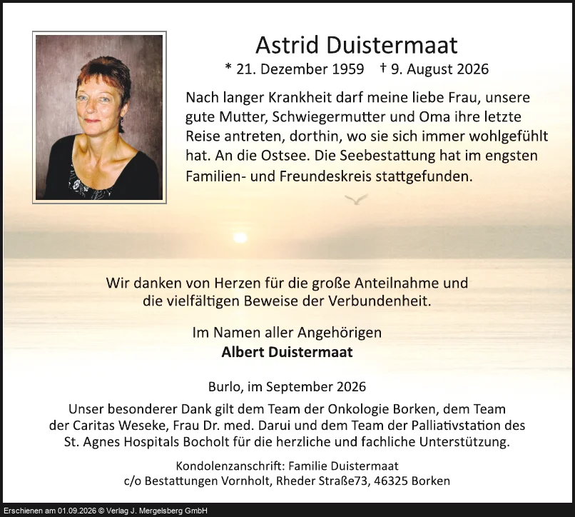 Traueranzeige