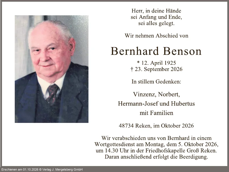 Traueranzeige