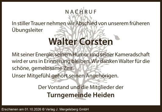 Traueranzeige