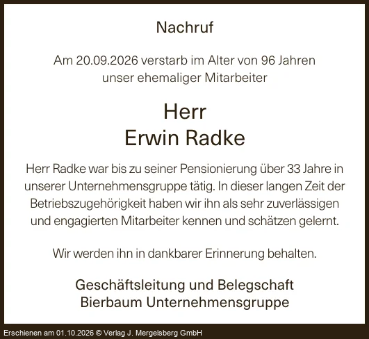 Traueranzeige
