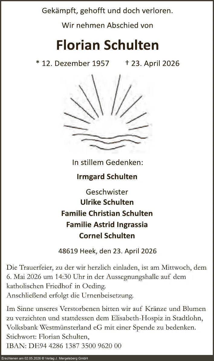 Traueranzeige