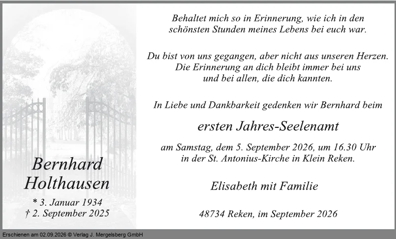 Traueranzeige