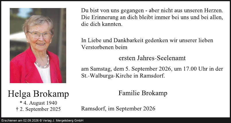 Traueranzeige