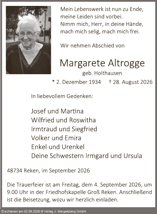 Traueranzeige