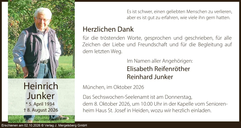 Traueranzeige