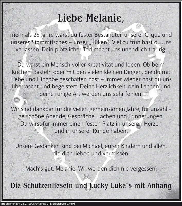 Traueranzeige