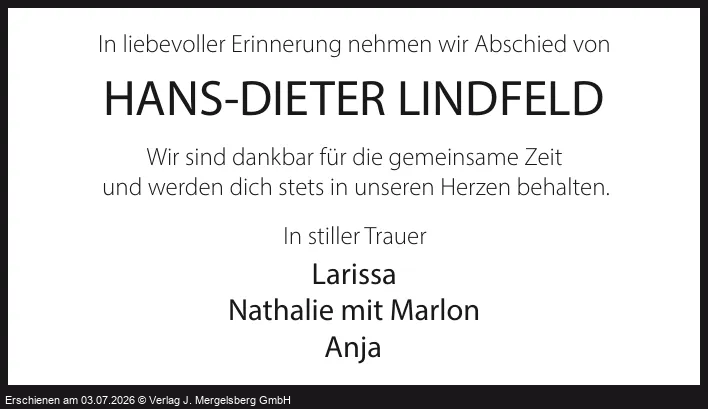 Traueranzeige
