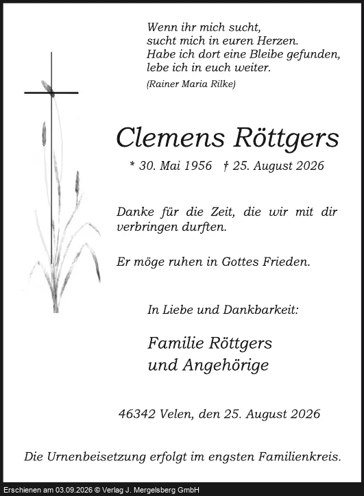 Traueranzeige