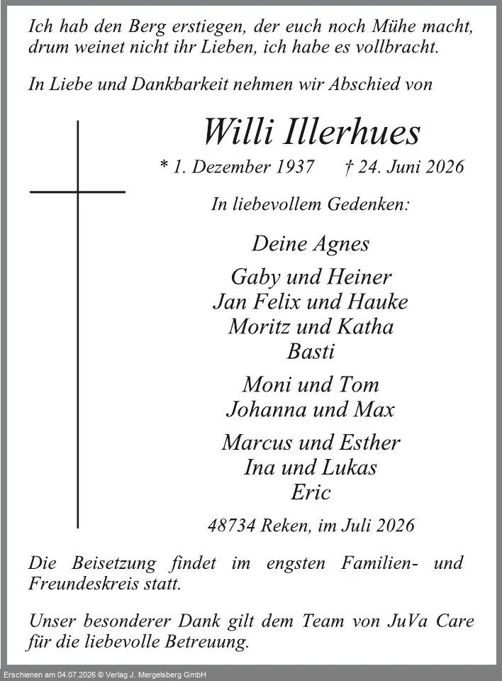 Traueranzeige