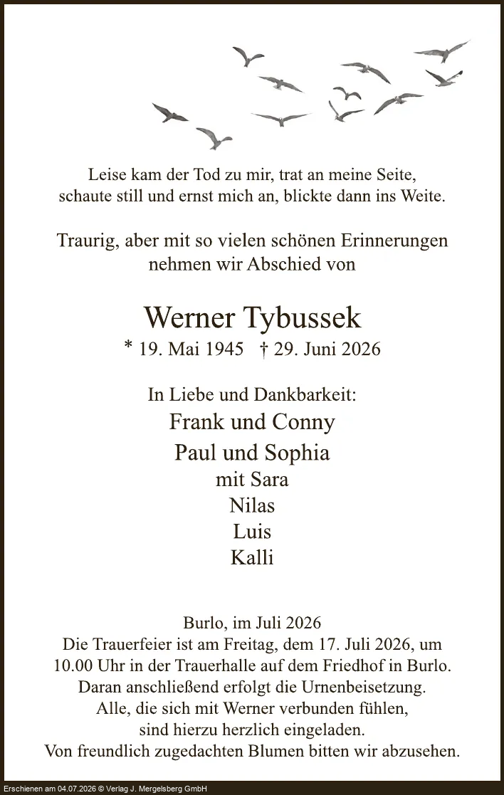 Traueranzeige