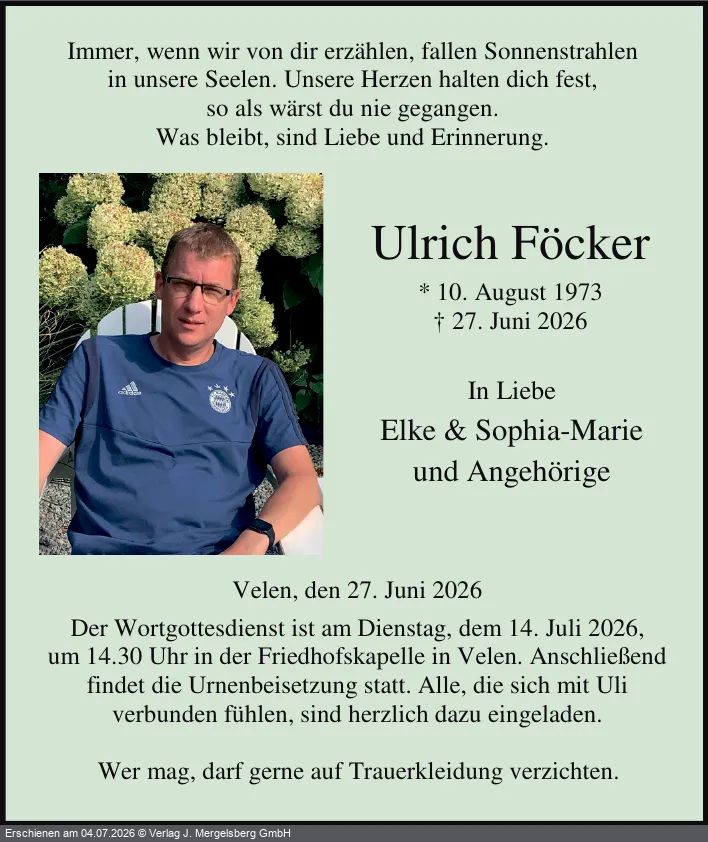 Traueranzeige