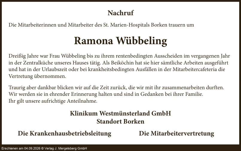 Traueranzeige