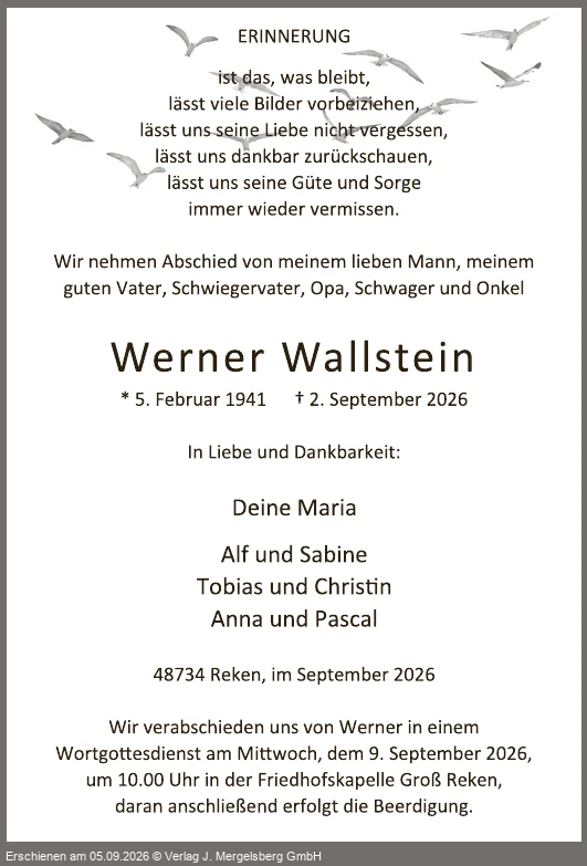 Traueranzeige