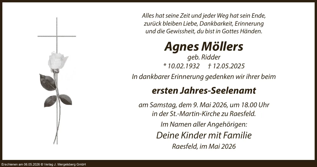 Traueranzeige
