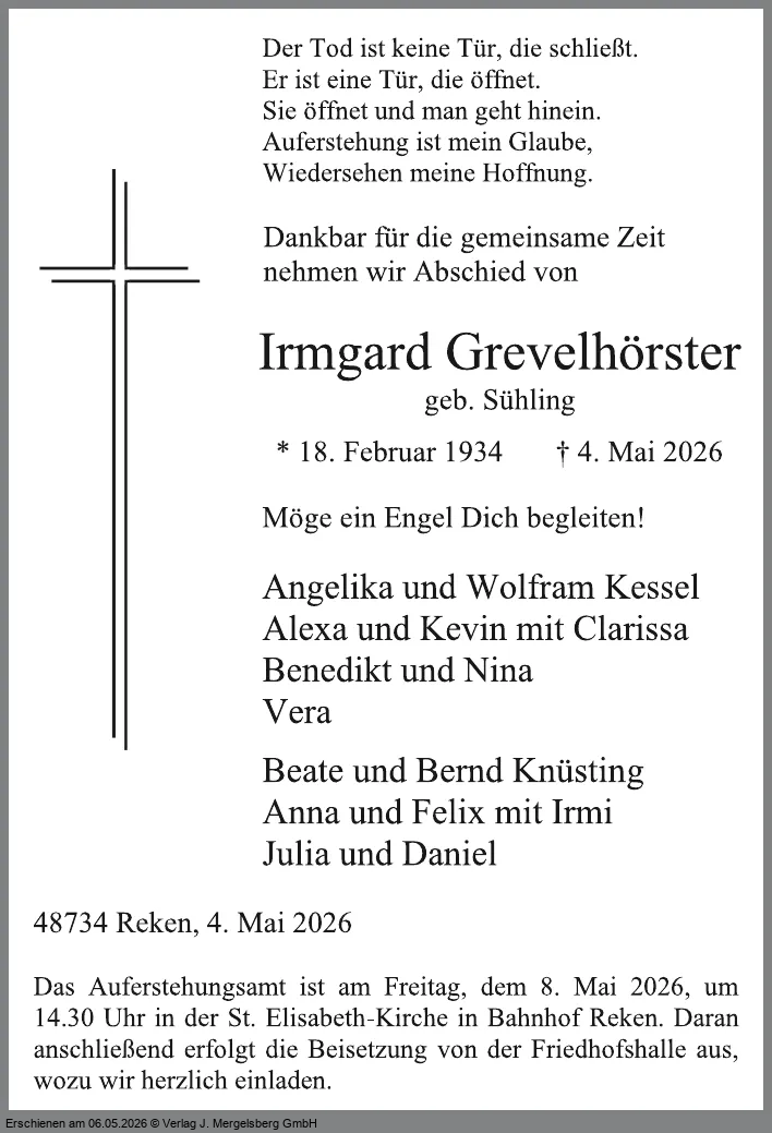 Traueranzeige