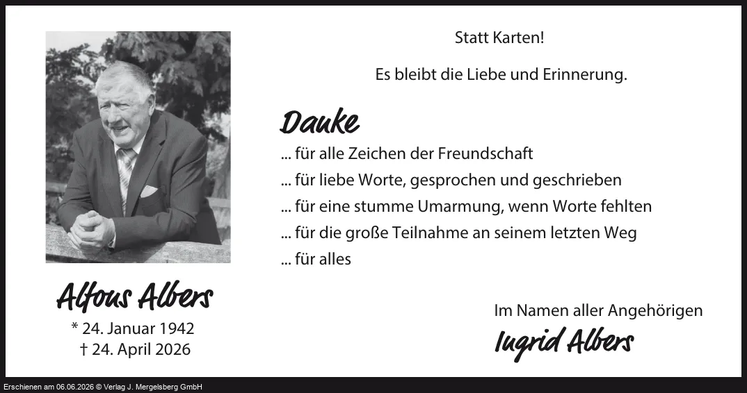 Traueranzeige