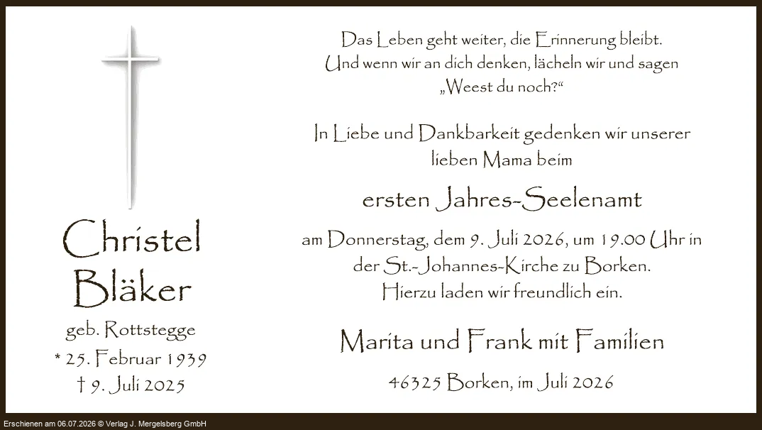 Traueranzeige
