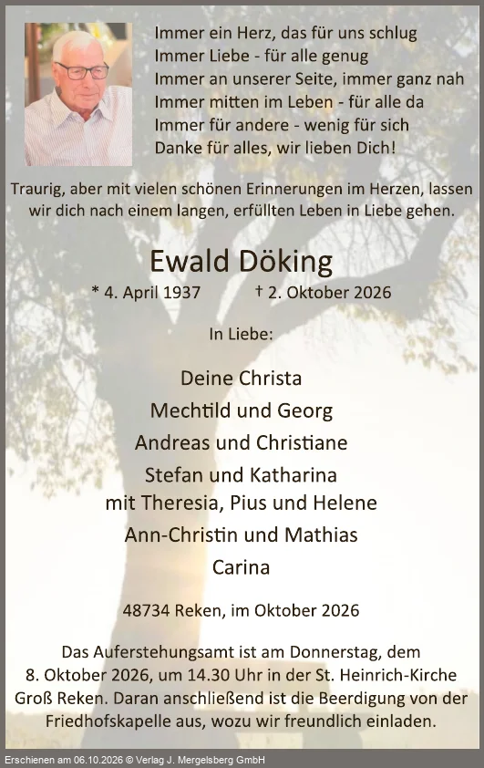 Traueranzeige