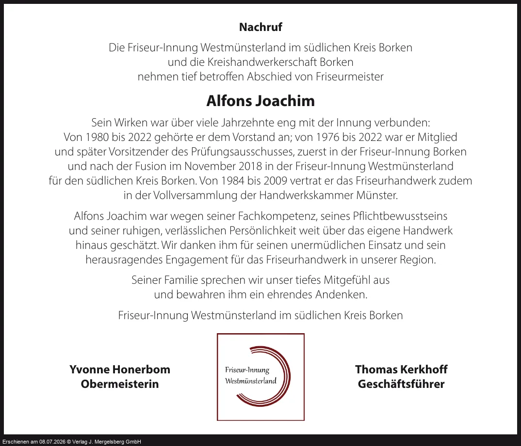 Traueranzeige