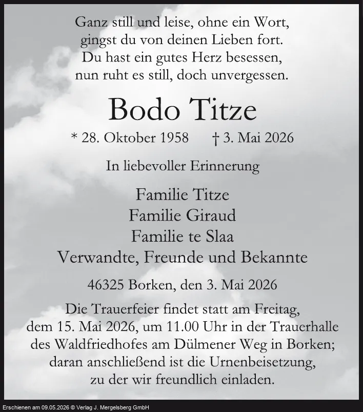Traueranzeige