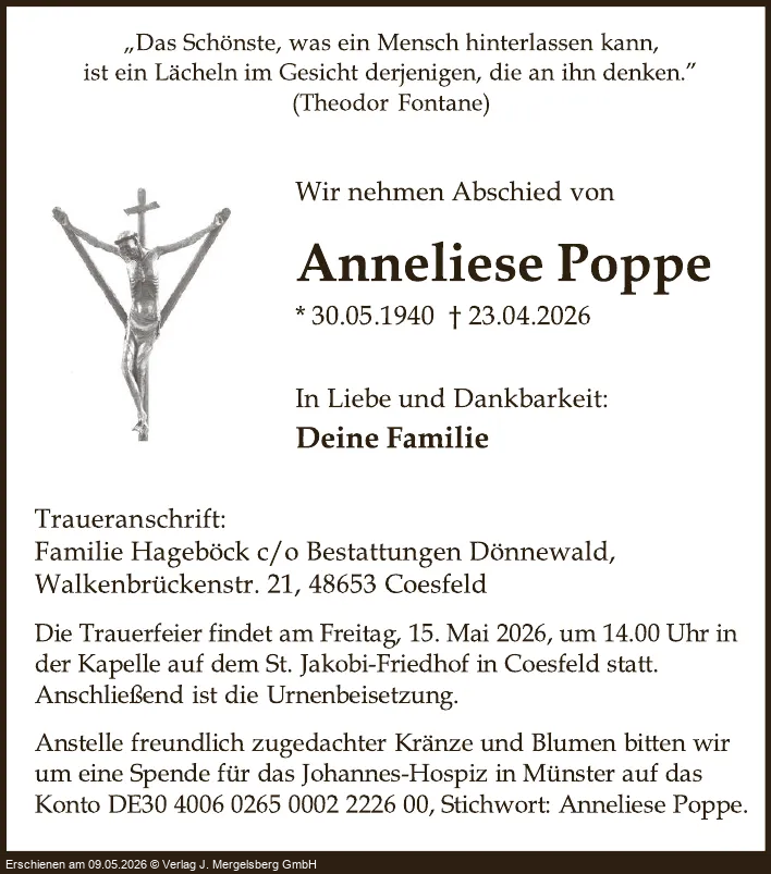 Traueranzeige