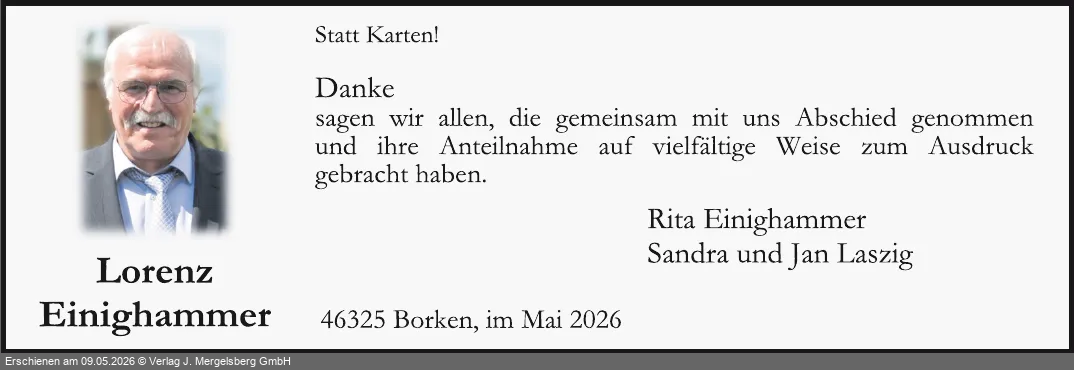 Traueranzeige