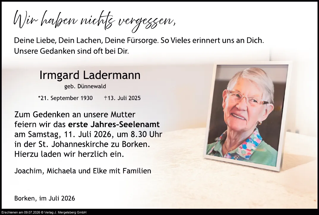 Traueranzeige