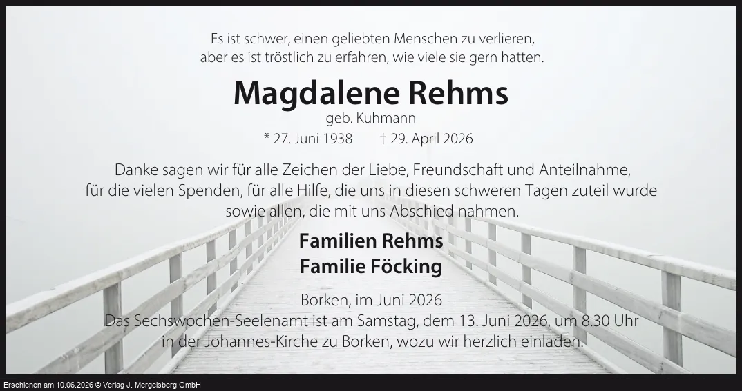 Traueranzeige