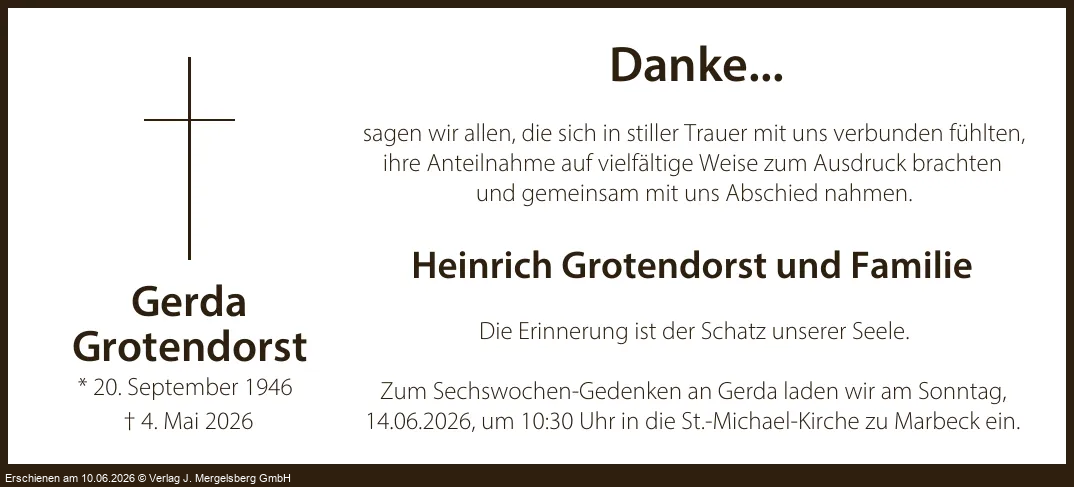 Traueranzeige
