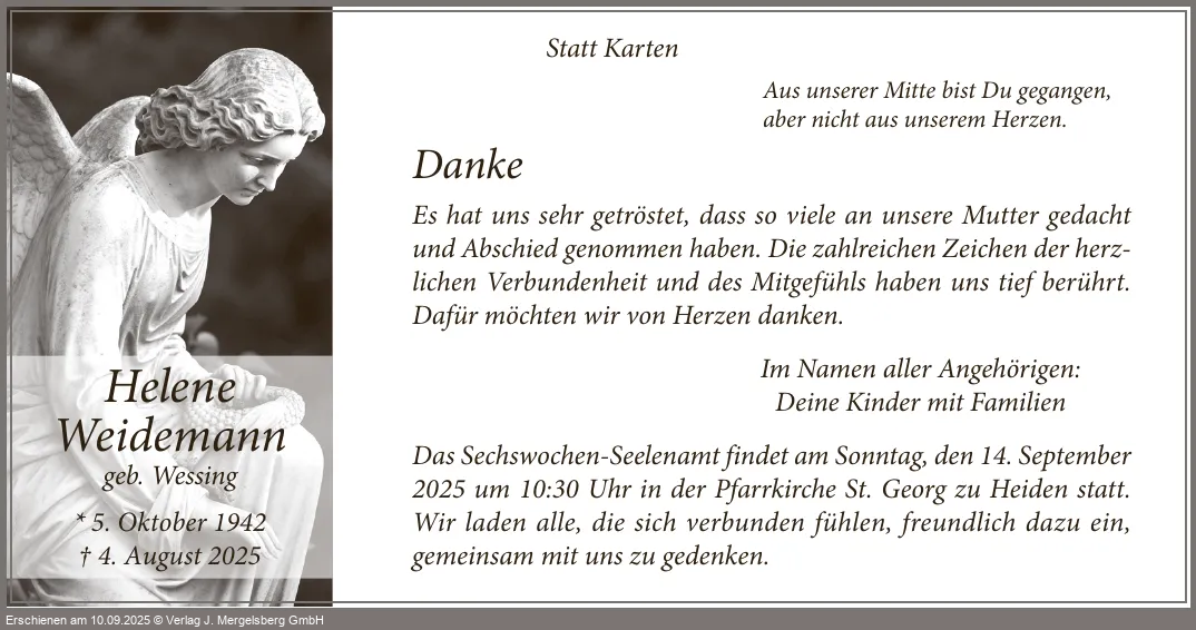 Traueranzeige