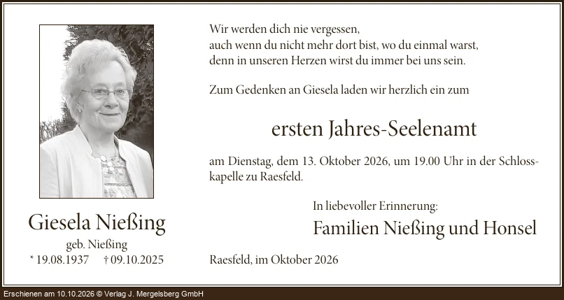 Traueranzeige