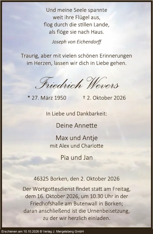 Traueranzeige