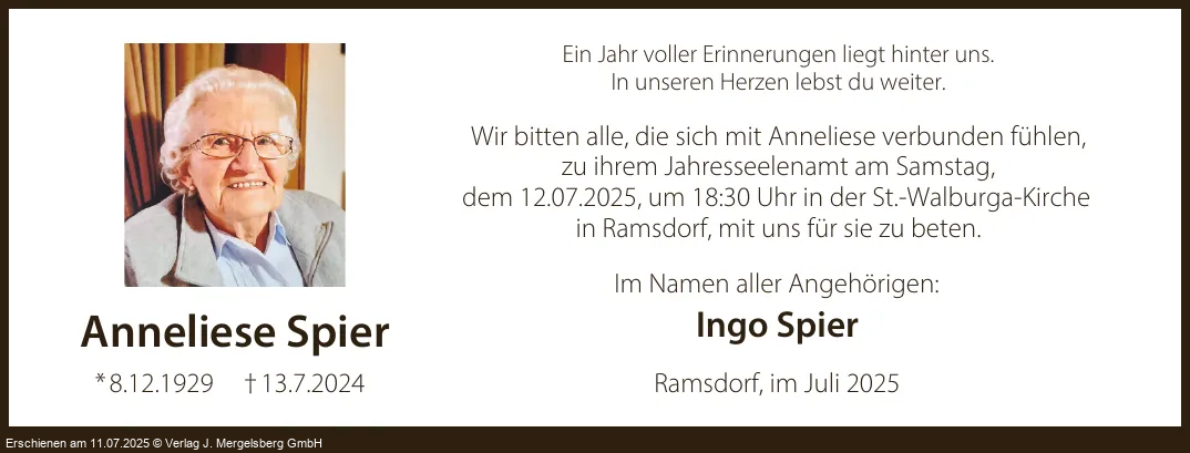 Traueranzeige