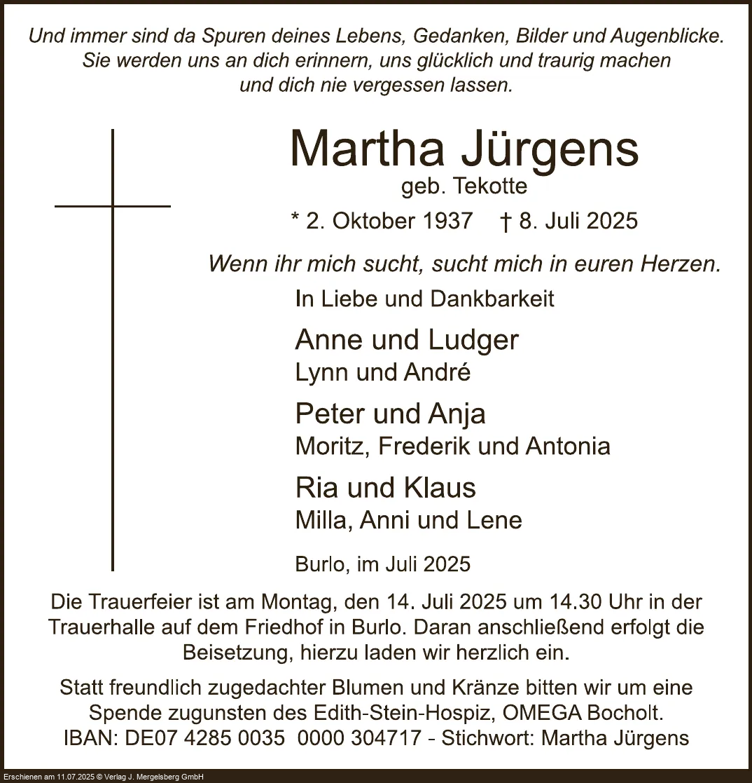 Traueranzeige