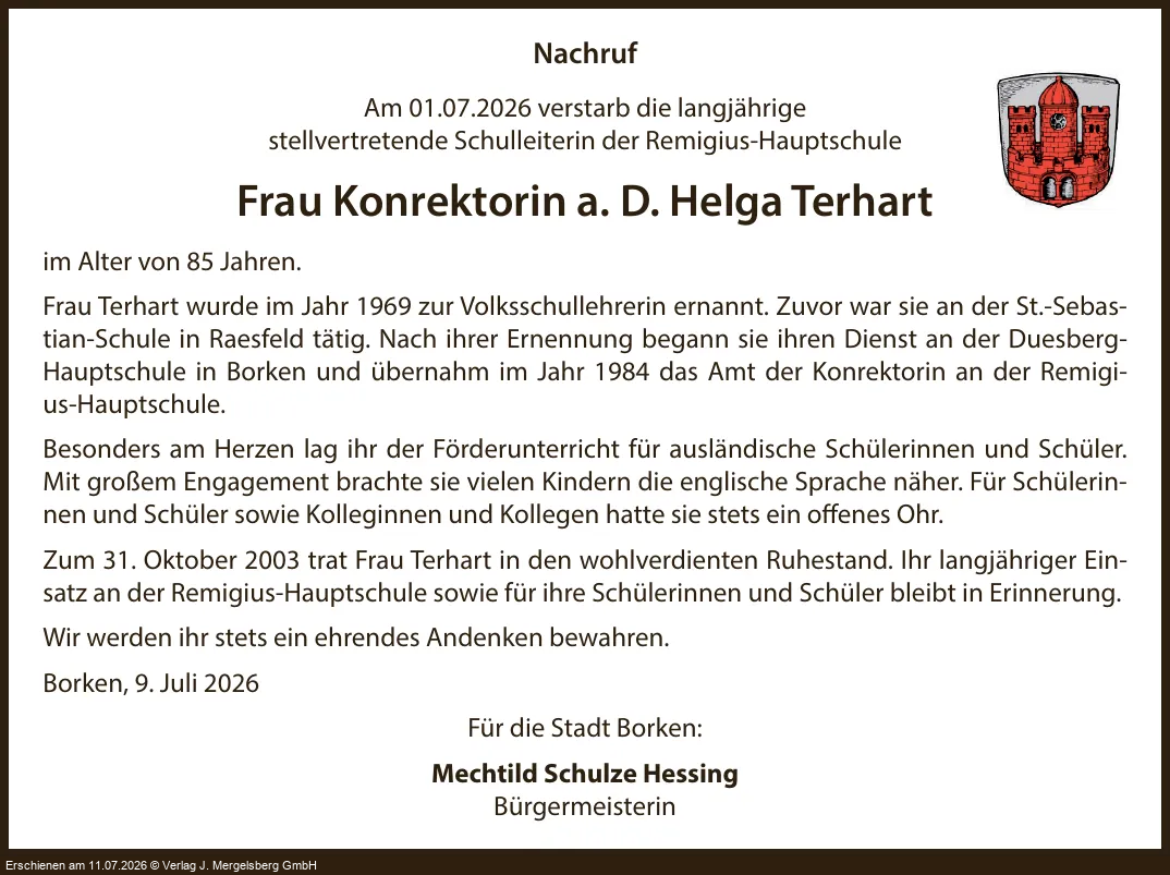 Traueranzeige