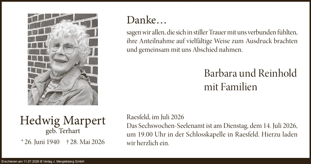 Traueranzeige