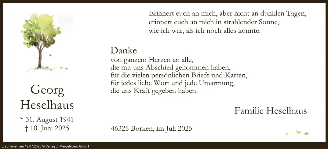 Traueranzeige