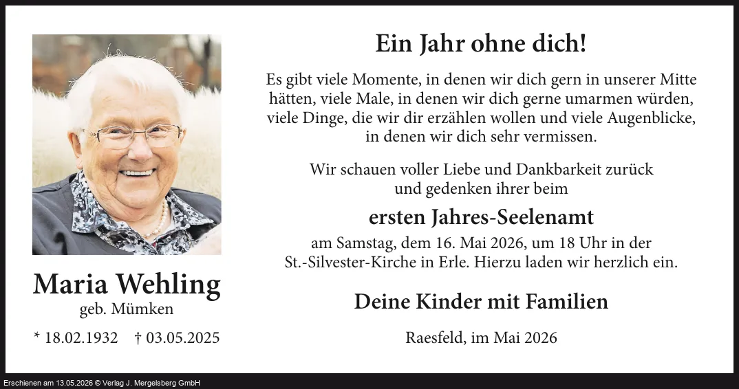 Traueranzeige