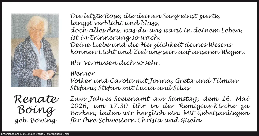 Traueranzeige