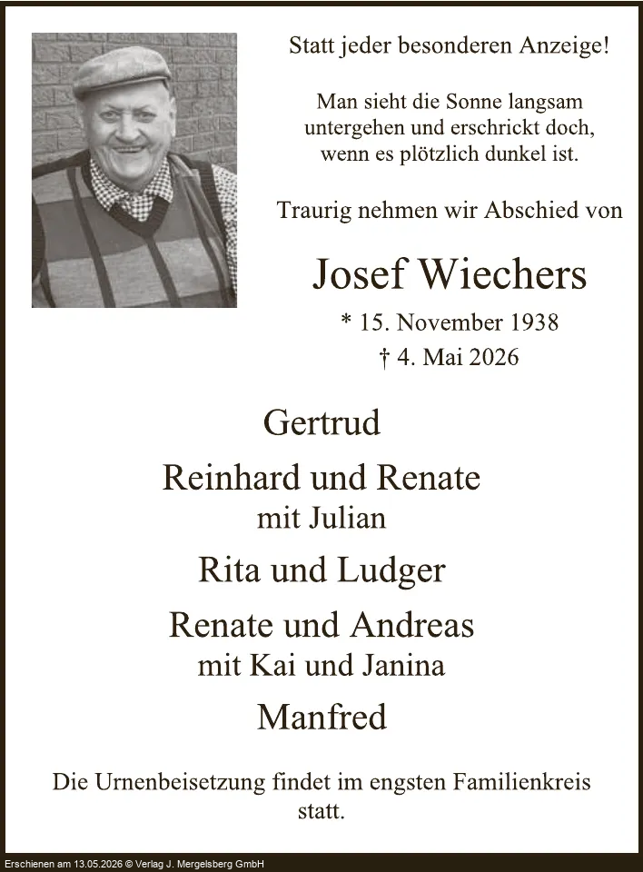 Traueranzeige