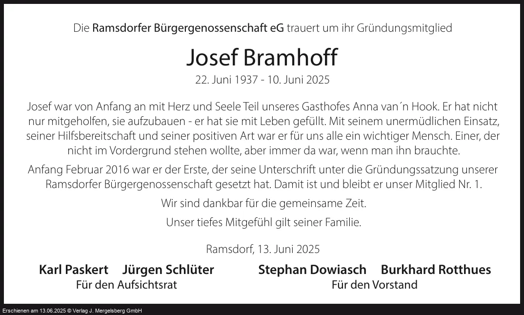 Traueranzeige