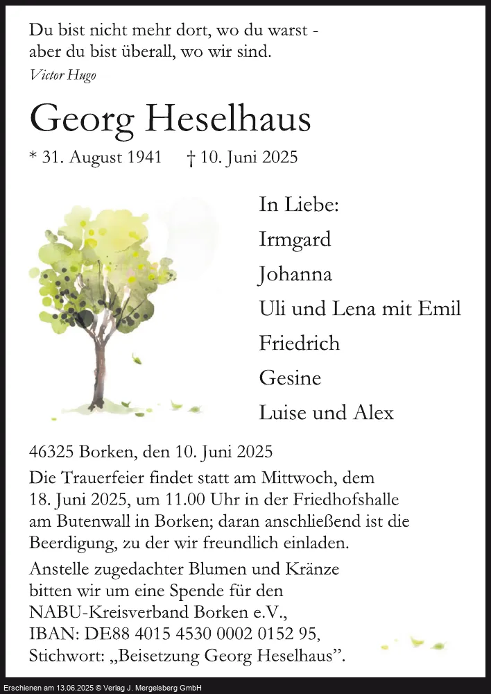 Traueranzeige