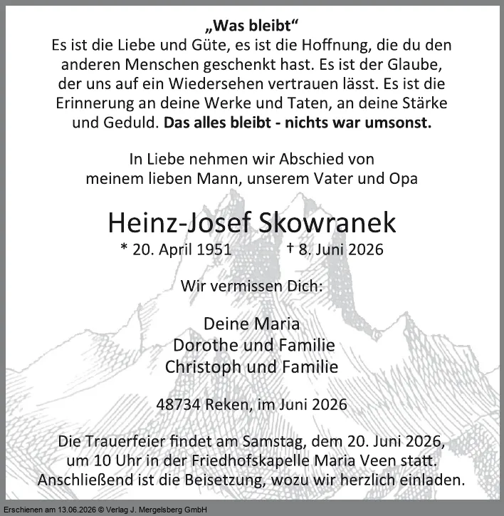 Traueranzeige