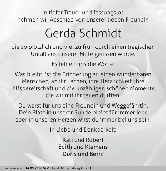Traueranzeige