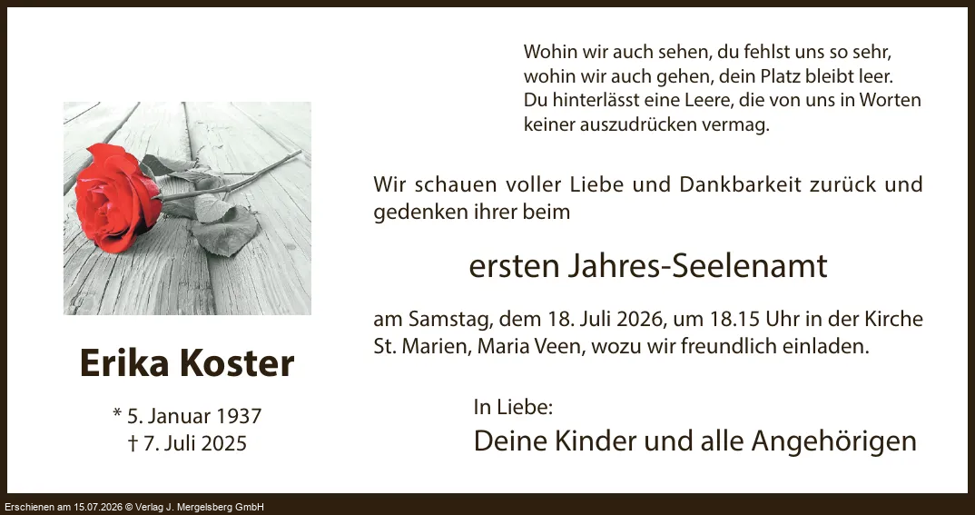 Traueranzeige