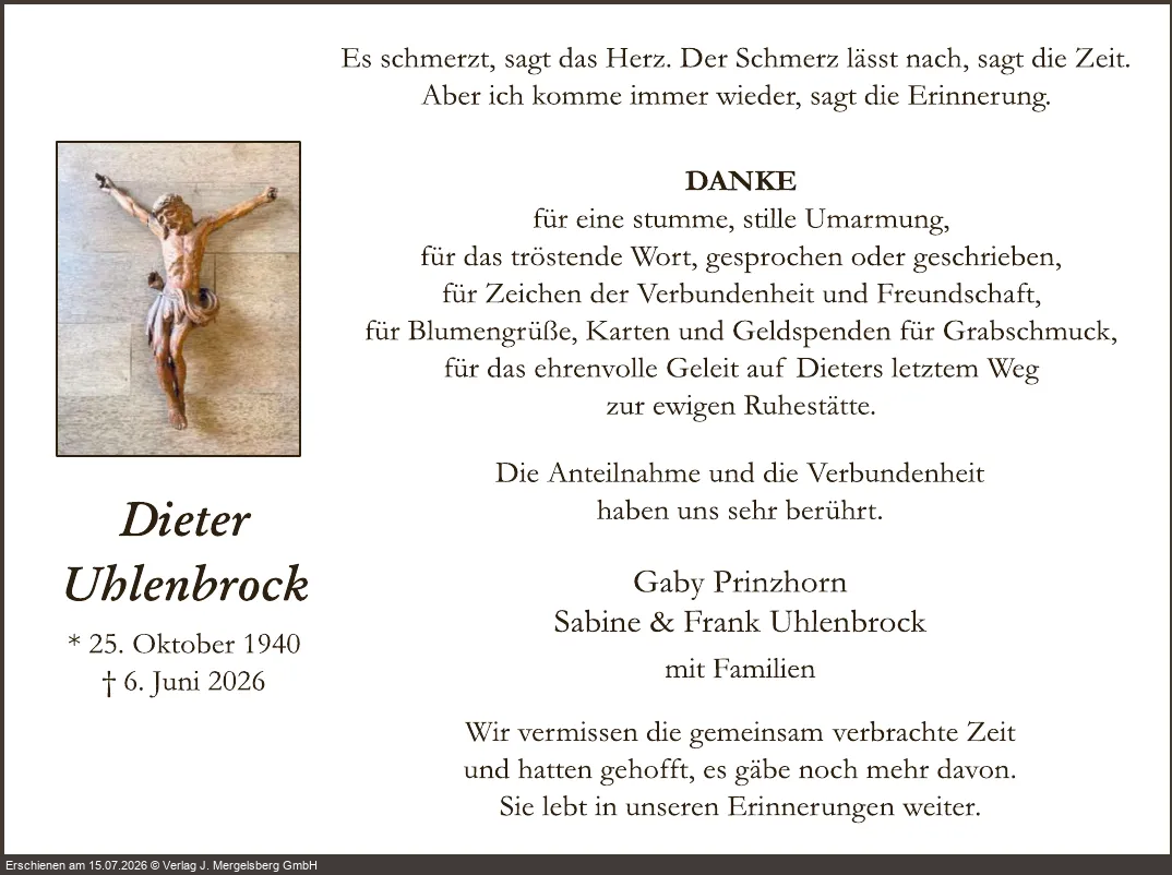 Traueranzeige