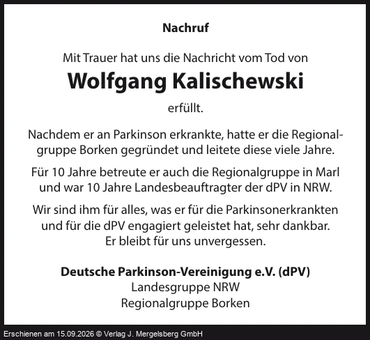 Traueranzeige
