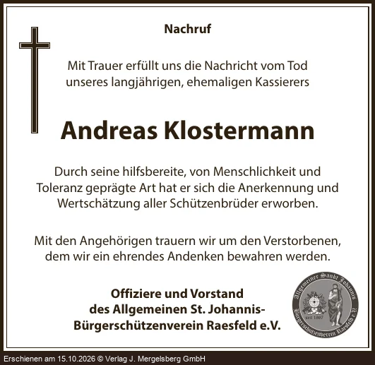 Traueranzeige